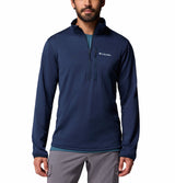 Columbia Mens Essential Hike Grid Fleece Half Zip Pullover Jacket