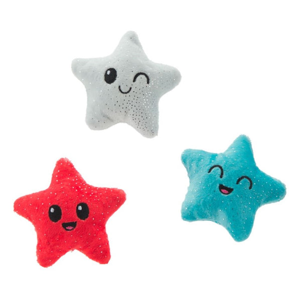 BARK Star-Spangled Squeak Toys - 3 Piece