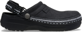 Crocs Classic Crafted Suede Stitch Clogs
