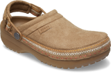 Crocs Crafted Vegan Suede Stitch Clogs