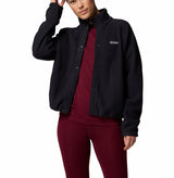 Columbia Womens Jasper Ridge Pebbled Fleece Full Snap Jacket