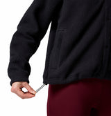 Columbia Womens Jasper Ridge Pebbled Fleece Full Snap Jacket