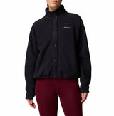 Columbia Womens Jasper Ridge Pebbled Fleece Full Snap Jacket