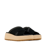Sorel Womens Sunpeak Platform Slide Sandals