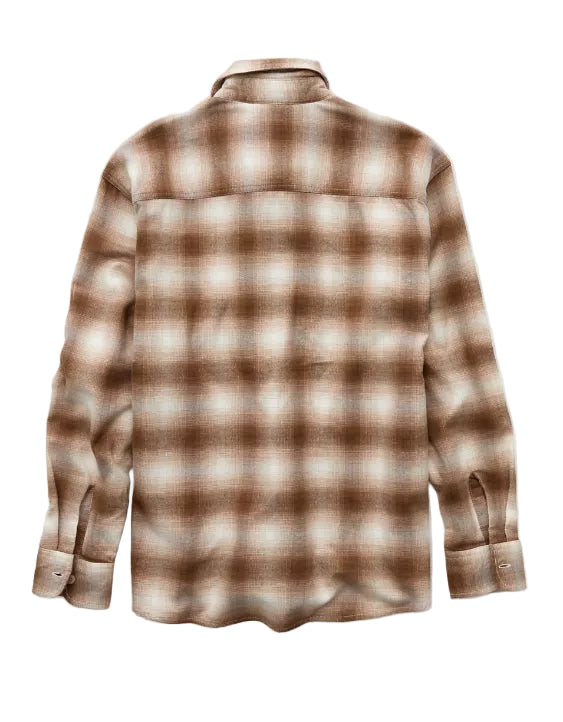 American Eagle Mens AE Relaxed Fit Everyday Flannel Shirt