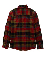 American Eagle Mens AE Relaxed Fit Everyday Flannel Long Sleeve Shirt