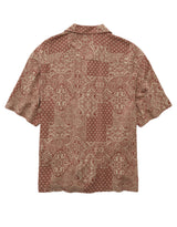 American Eagle Mens AE Poolside Printed Button-Up Shirt