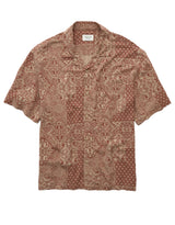 American Eagle Mens AE Poolside Printed Button-Up Shirt