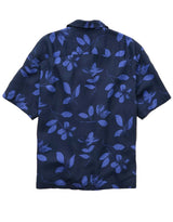 American Eagle Mens AE Relaxed Fit Short-Sleeve Camp Collar Shirt