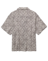 American Eagle Mens AE Relaxed Fit Camp Collar Short Sleeve Shirt