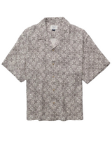 American Eagle Mens AE Relaxed Fit Camp Collar Short Sleeve Shirt