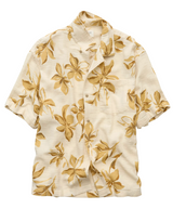 American Eagle Mens AE Relaxed Fit Camp Collar Short Sleeve Shirt