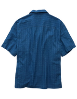 American Eagle Mens AE Relaxed Fit Camp Collar Short Sleeve Shirt