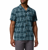 Columbia Mens Utilizer Print Camp Short Sleeve Shirt