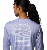 Columbia Womens PFG Tidal Tee Palm Waves Long Sleeve T-Shirt