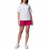 Columbia Womens PFG Castback Woven Short Sleeve Shirt