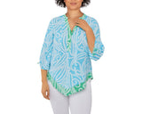 Ruby Rd. Womens Split Neck Pull On Top