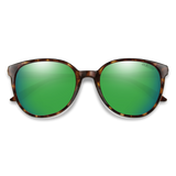 Smith Cheetah Tortoise Frame - ChromaPop Polarized Green Mirror Lens - Polarized Sunglasses