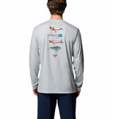 Columbia Mens Terminal Tackle PFG Hooked On Quality Long Sleeve T-Shirt