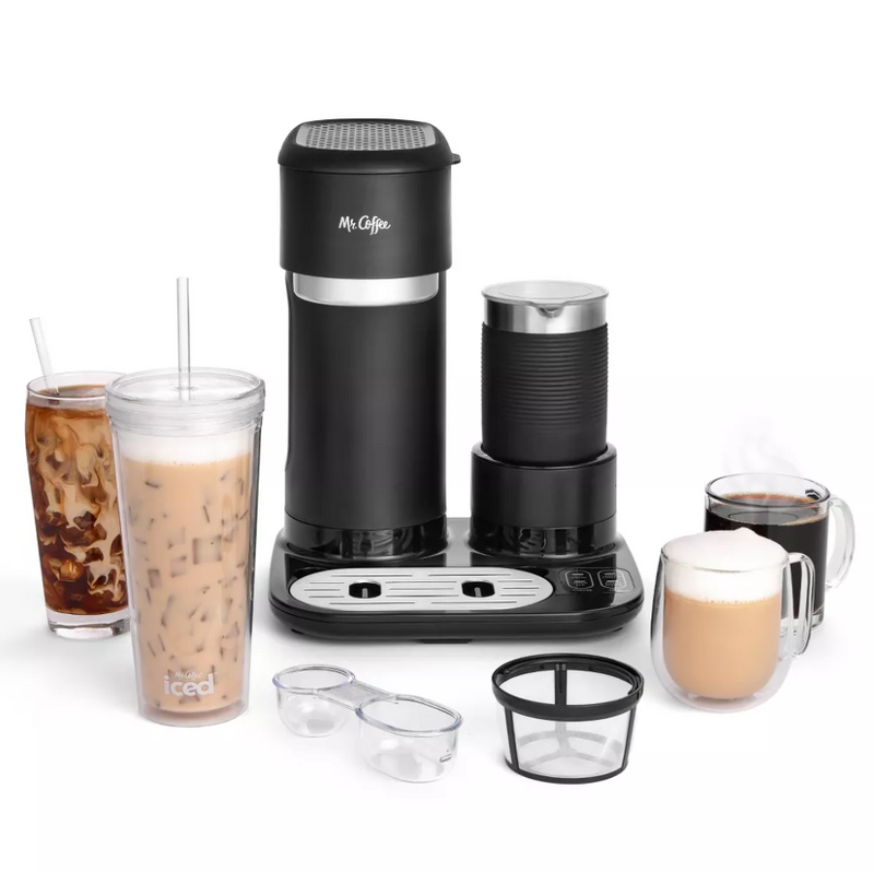 Coffee 4-in-1 Single-Serve Latte, Iced, and Hot Coffee Maker