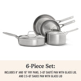 Calphalon Stainless Steel 6-Piece Cookware Set