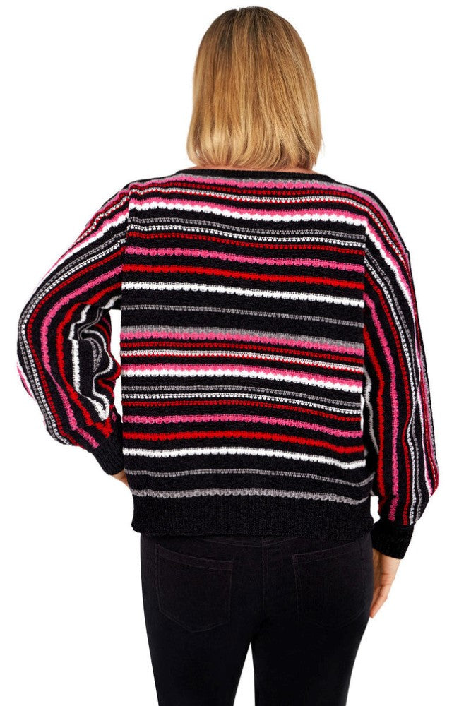 Ruby Rd Sweater Ruby Rd. Womens Holiday Stripe Sweater – ShopCGX