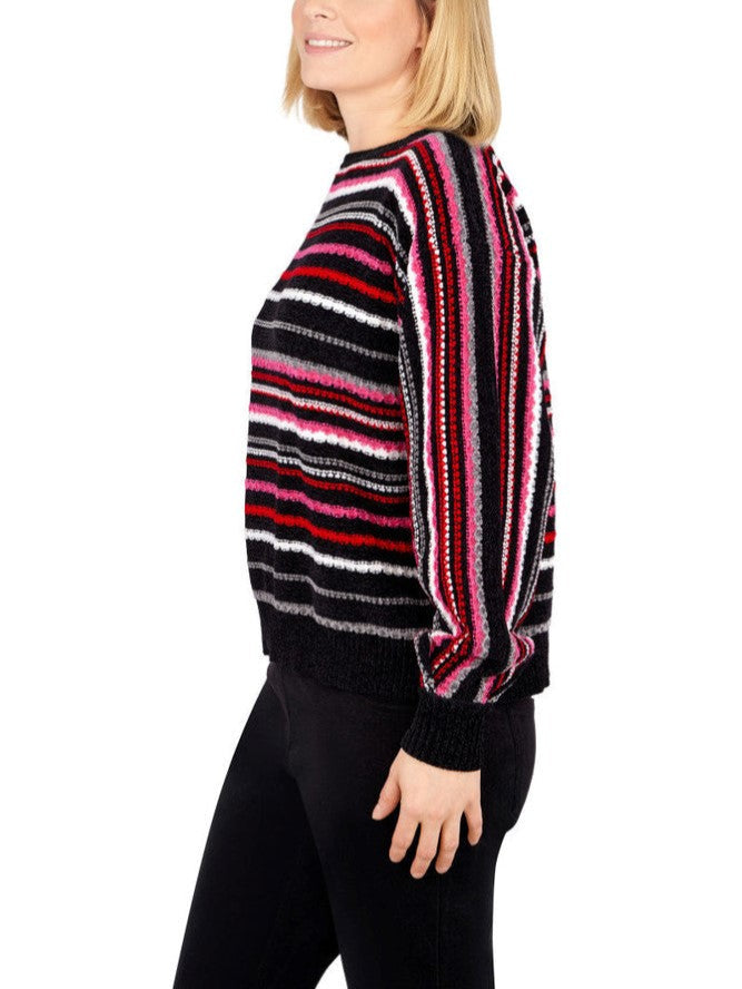 Ruby Rd Sweater Ruby Rd. Womens Holiday Stripe Sweater – ShopCGX