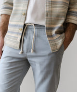 Marine Layer Mens Saturday Slim Straight Stretch Beach Pants