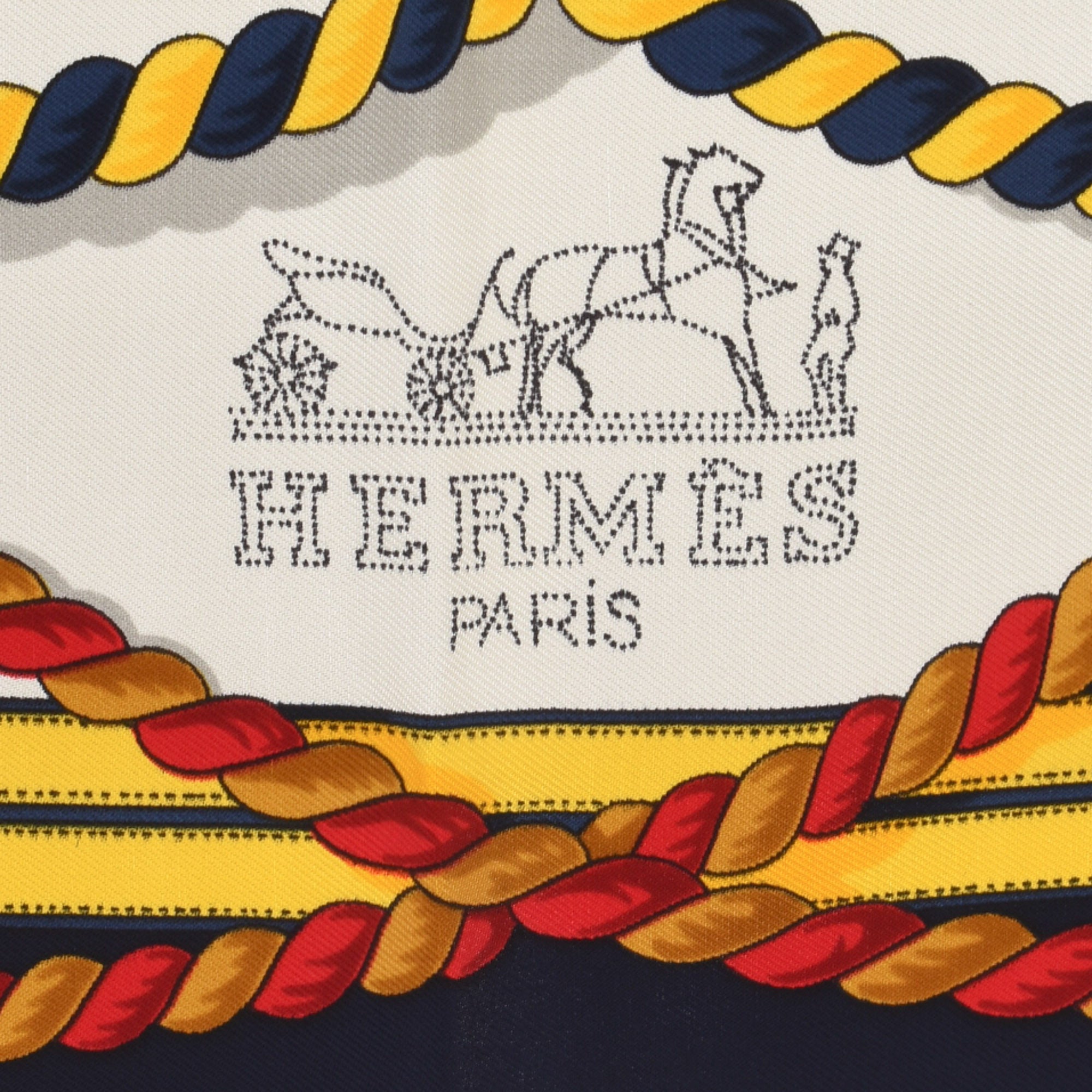 Hermes Grande Tenue Scarf
