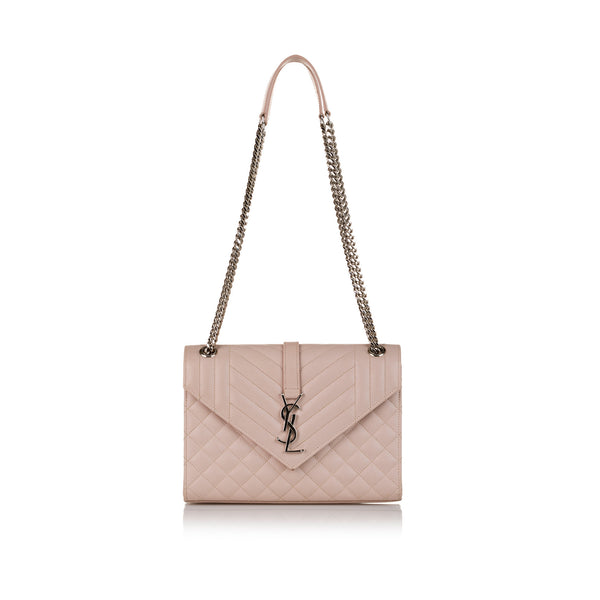 Yves Saint Laurent Envelope Medium Matelasse Crossbody Handbag