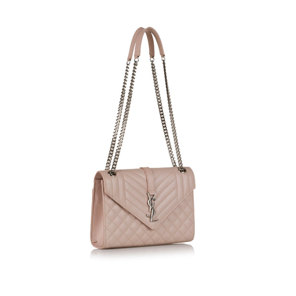 Yves Saint Laurent Envelope Medium Matelasse Crossbody Handbag