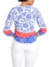 Ruby Rd. Womens Paisley Top