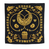 Hermes Les Cavaliers D'Or Scarf