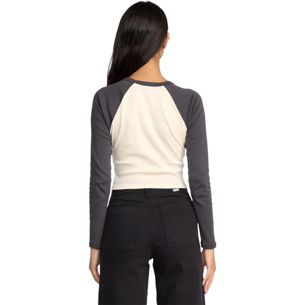 Billabong Women's Fierce Paradise Long Sleeve Raglan T-Shirt