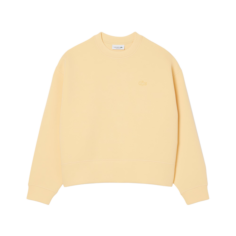 Lacoste Womens Oversized Cotton Sweatshirt