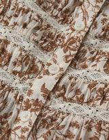 American Eagle Womens AE Lace Trim Cami Top