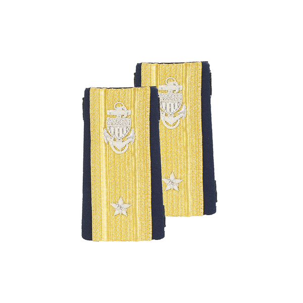 Vanguard CG Enhanced Shoulder Board Female RDML Lower 1 Star