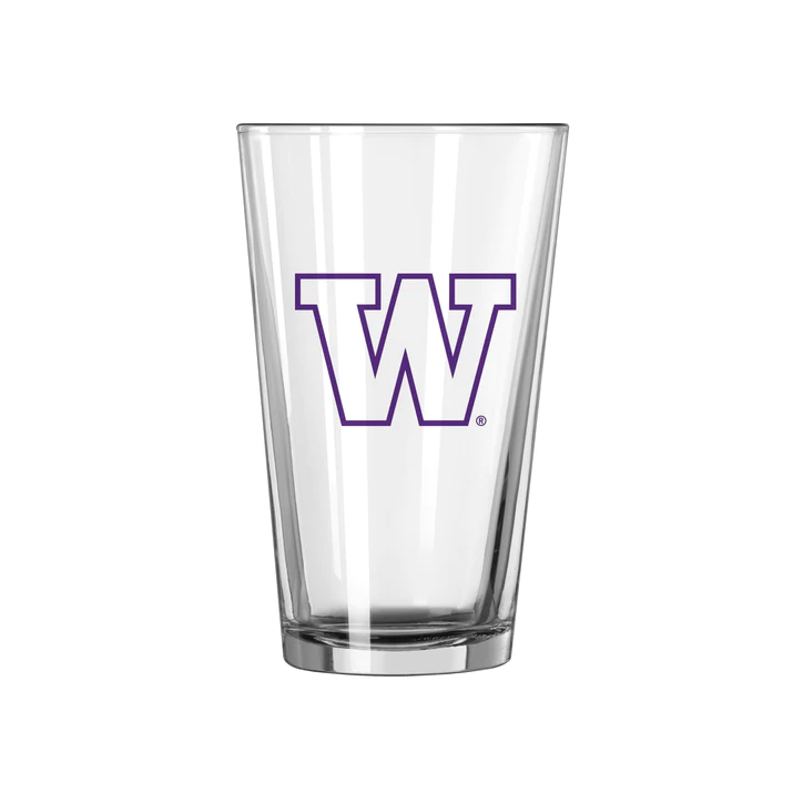 Logo Brands Washington Huskies Gameday Pint Glass - 16 oz.