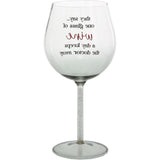 Pavilion They Say... One Glass Wine Glass