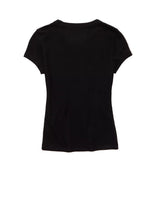 American Eagle Womens AE Hey Baby Waffle Short Sleeve T-Shirt