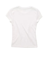 American Eagle Womens AE Hey Baby Waffle Short Sleeve T-Shirt