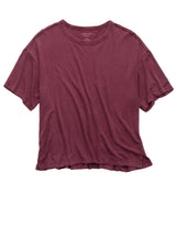 American Eagle Womens AE Soft & Sexy Waffle Crew Neck Short Sleeve T-Shirt