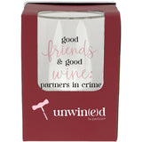 Pavilion Partner In Crime Stemless Wine Glass