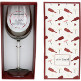 Pavilion Some Moms Wine Glass