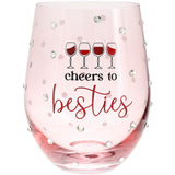 Pavilion Besties Stemless Wine Glass