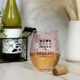 Pavilion Besties Stemless Wine Glass