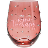 Pavilion Wine Therapy 18 Stemless Wine Glass