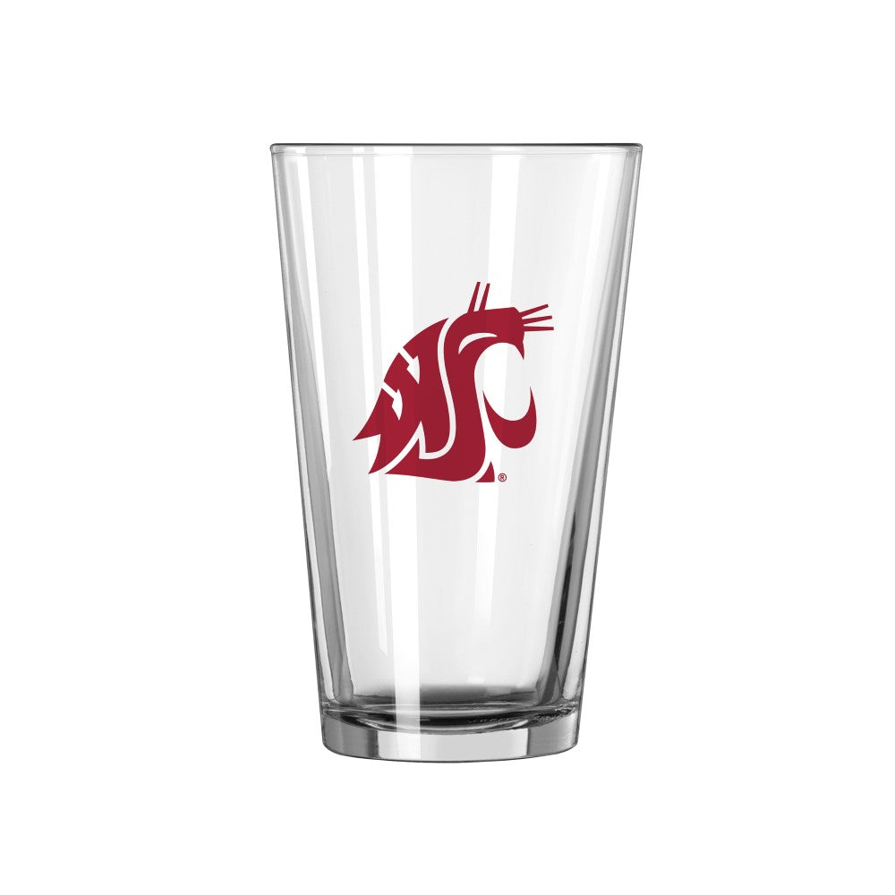 Logo Brands Washington Cougars Pint Glass - 16 oz.