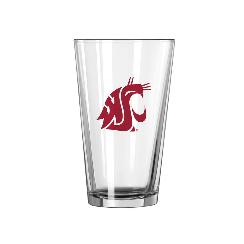 Logo Brands Washington Cougars Pint Glass - 16 oz.