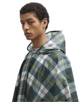 Barbour Men's Tartan Showerproof Poncho